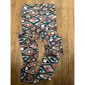 Lularoe Leggings OS Retro Vintage Television TV‎ Radio Boom Box One Size Rare